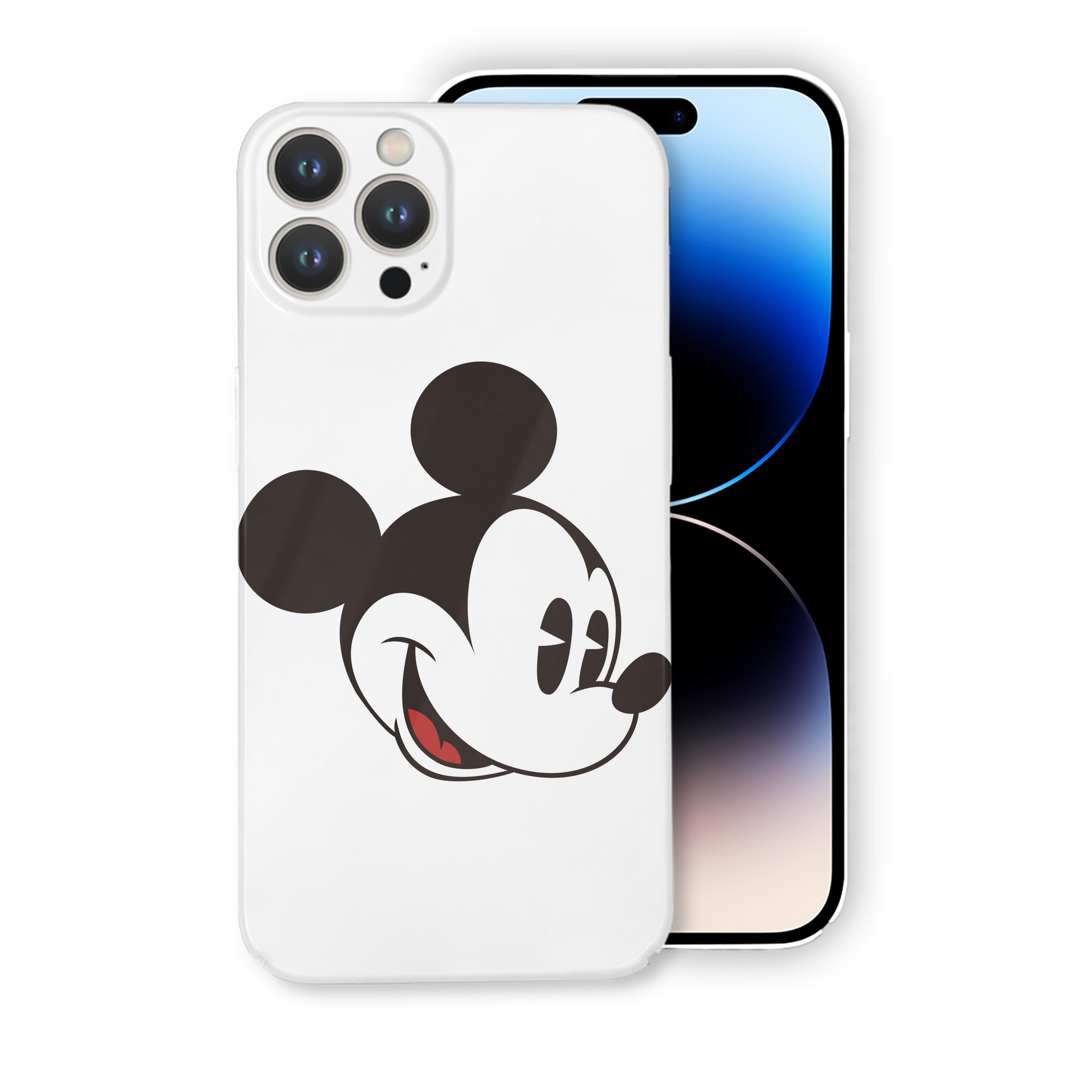 （画像用） ミッキーマウス Mickey Mouse 【iPhone 14シリーズ対応】ハードケース